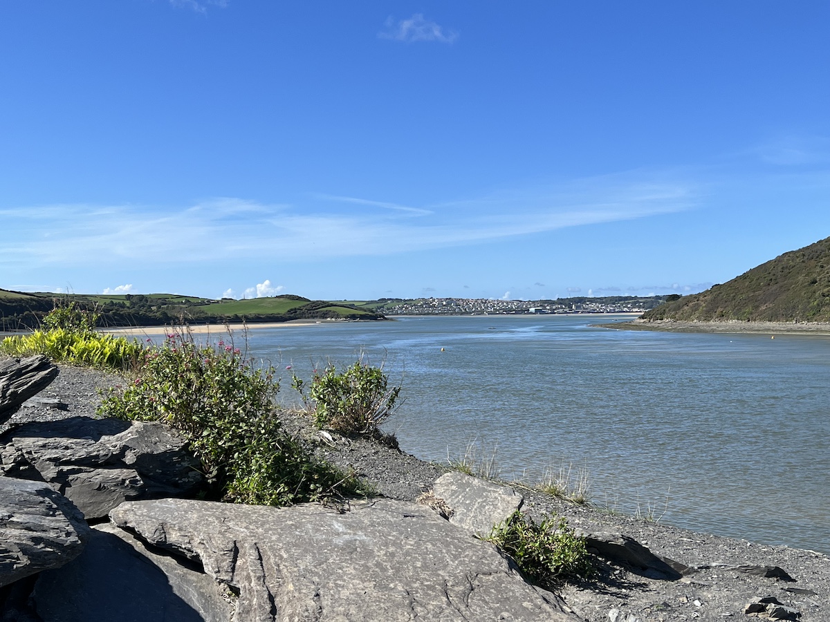 View of the estuary from the Camel Trail